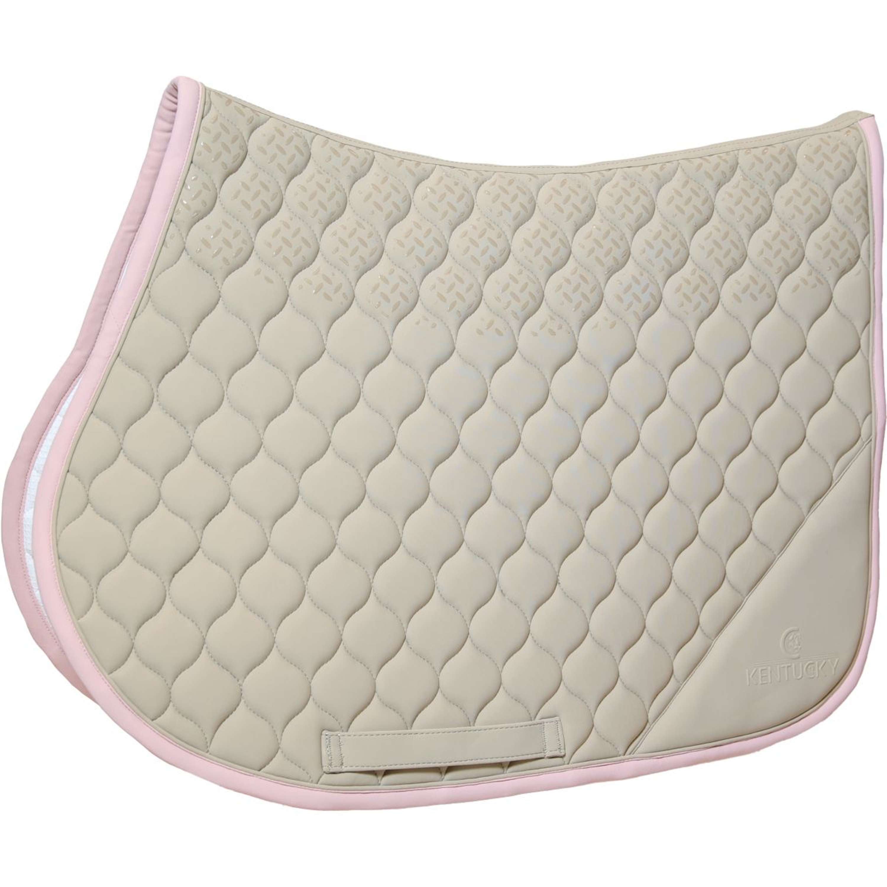 Kentucky Zadeldekje Softshell Onion Quilt Springen Beige/Oud Roze