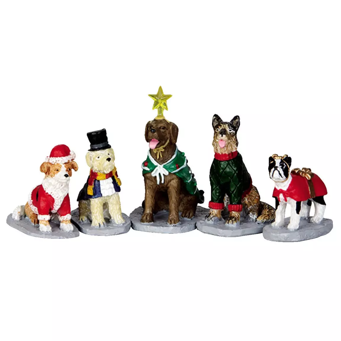 Animaux Lemax Chiens costumés