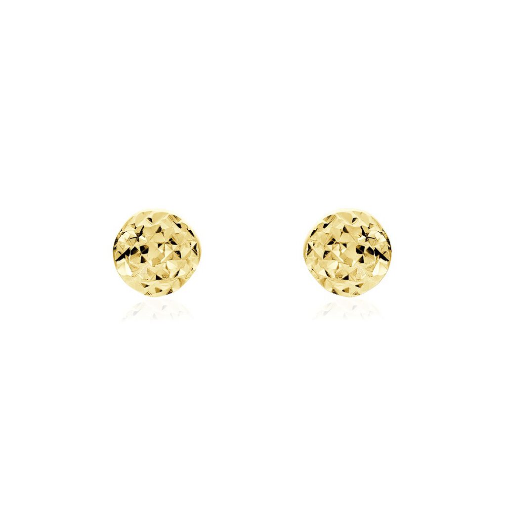 Boucles D'oreilles Puces Dada Or Jaune