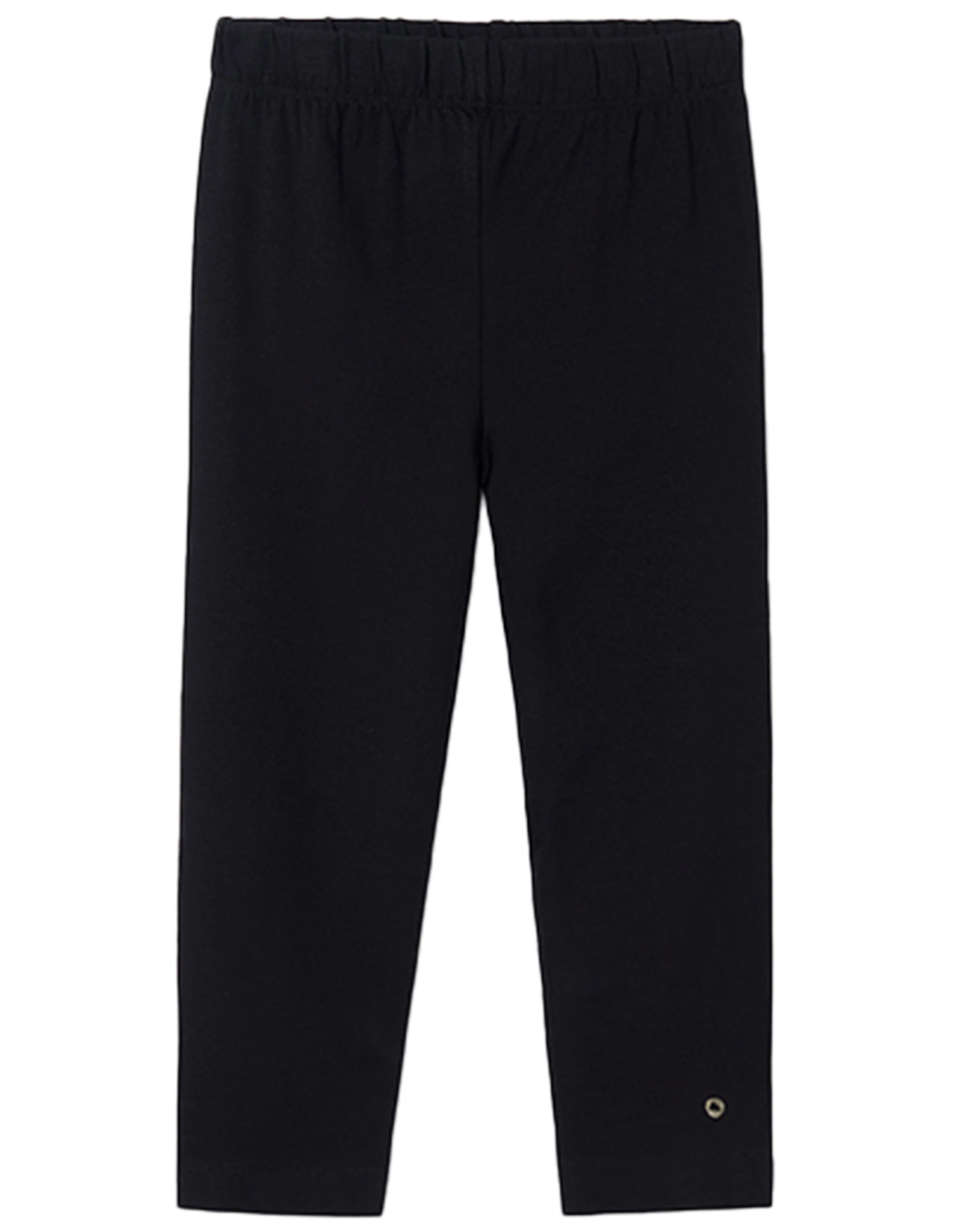 Capri-Leggings Girl BASIC in schwarz