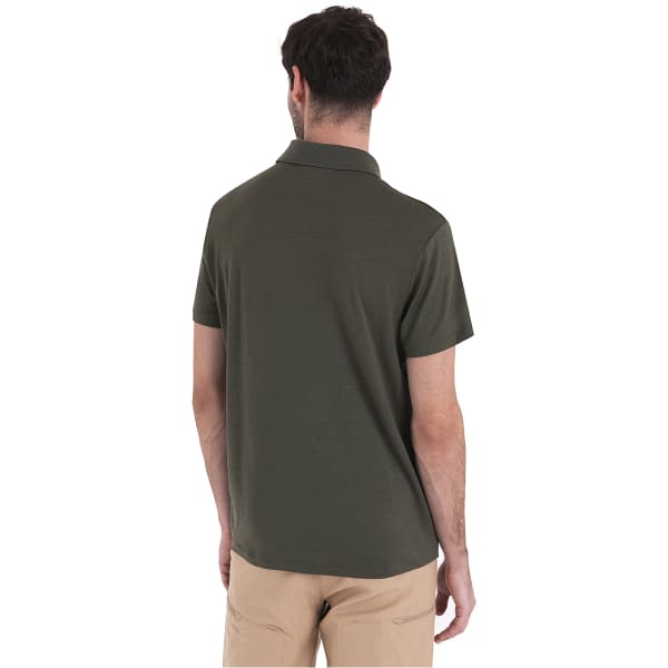 Polo randonnée ICEBREAKER M MERINO 150 TECH LITE III SS POLO LODEN