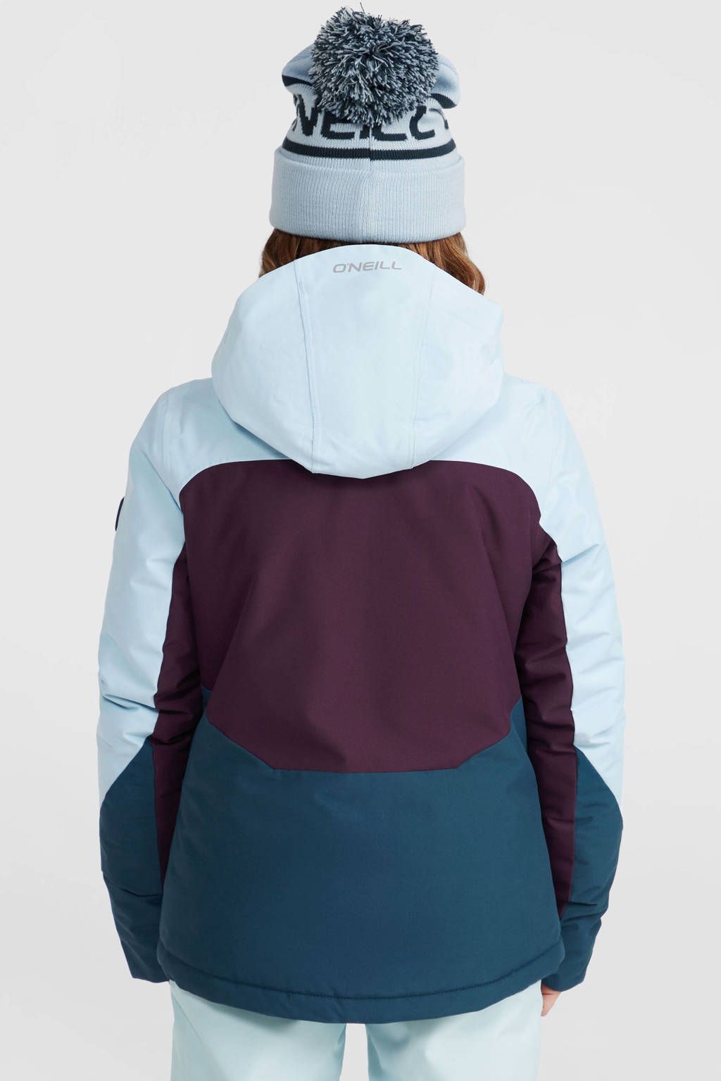 O'Neill ski-jack CARBONITE lichtblauw/donkerpaars/blauw