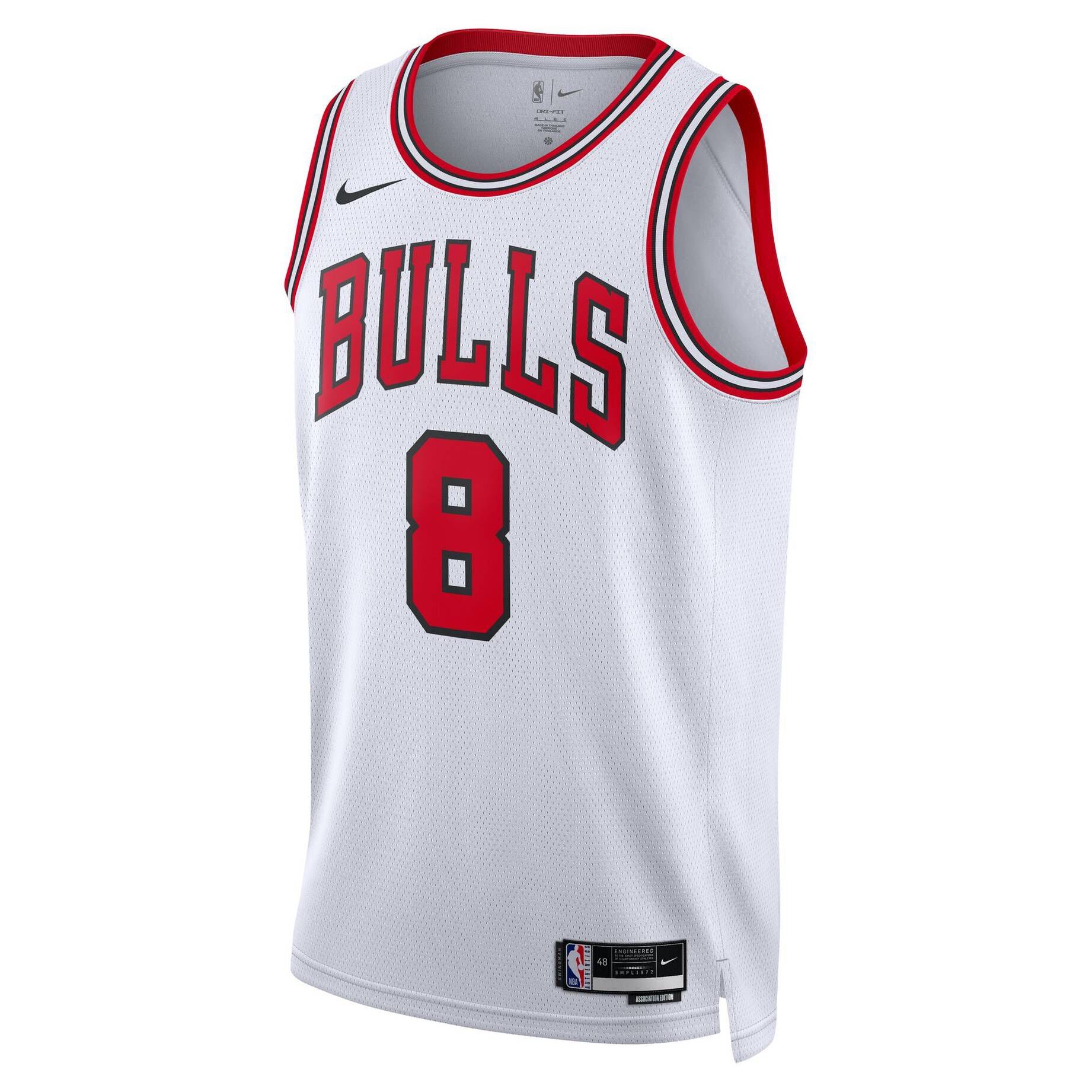 Nike| Herren Basketballtrikot NBA CHICAGO BULLS LAVINE ZACK SWINGMAN JERSEY ASSOCIATION EDITION 2022/23