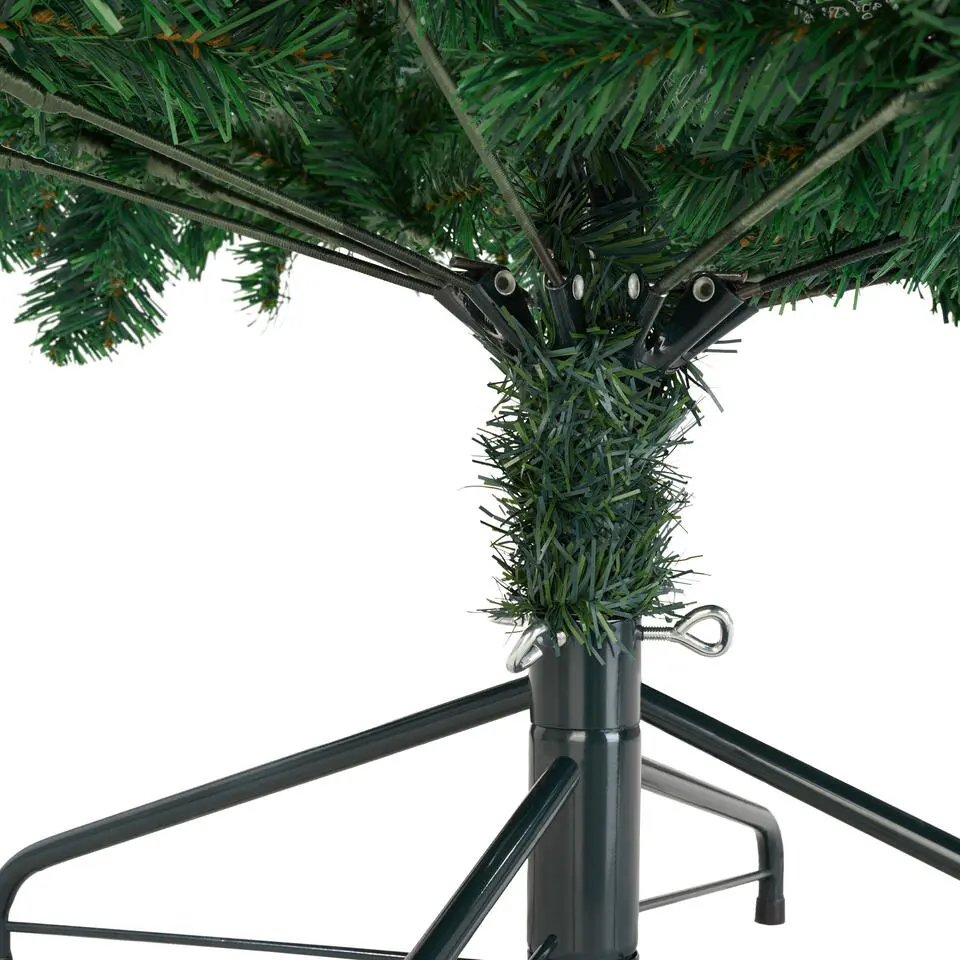 tectake Kunstkerstboom Dasher, natuurgetrouwe uitstraling, Groen