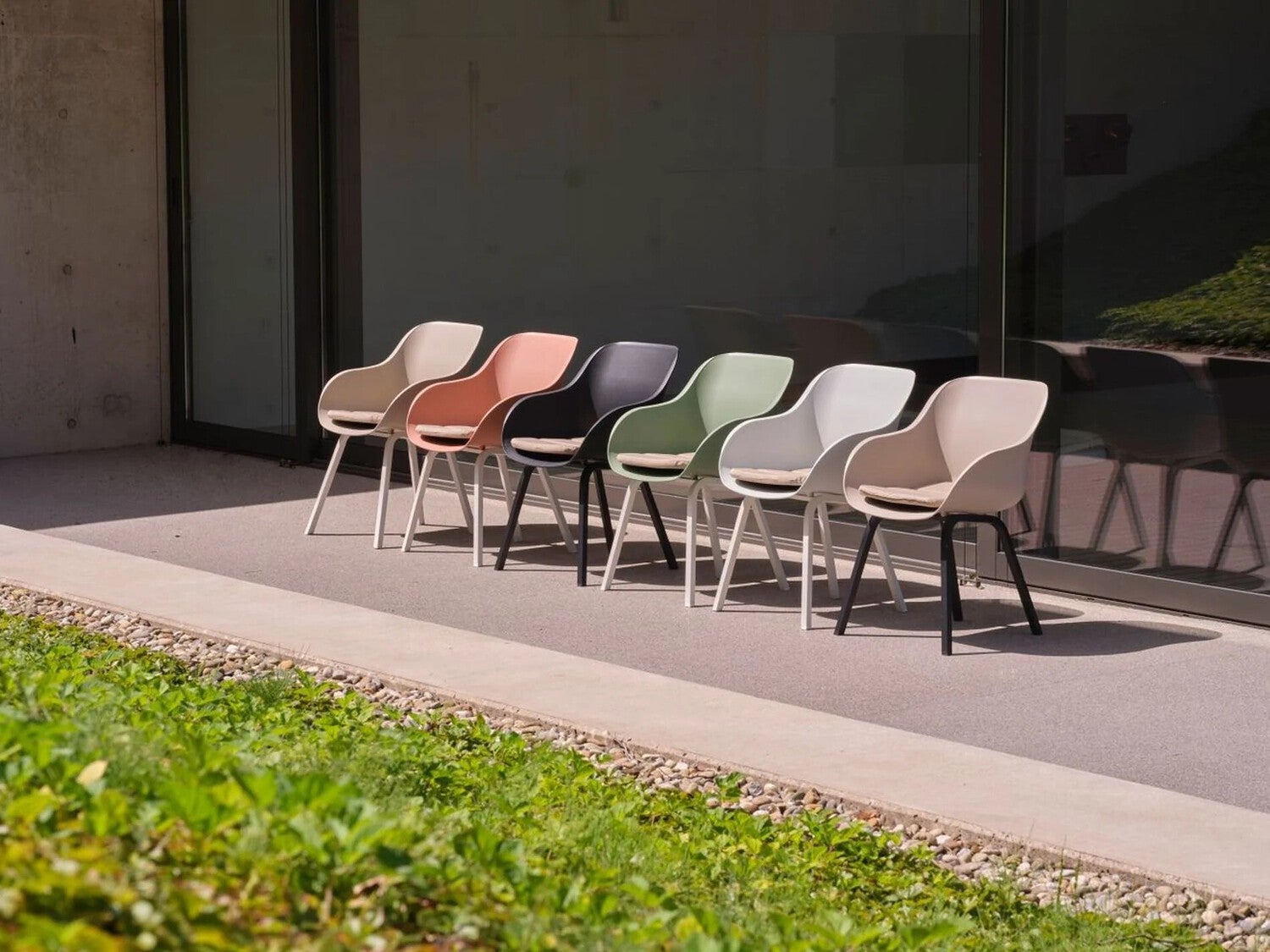 Hartman kuipstoel Le Soleil taupe