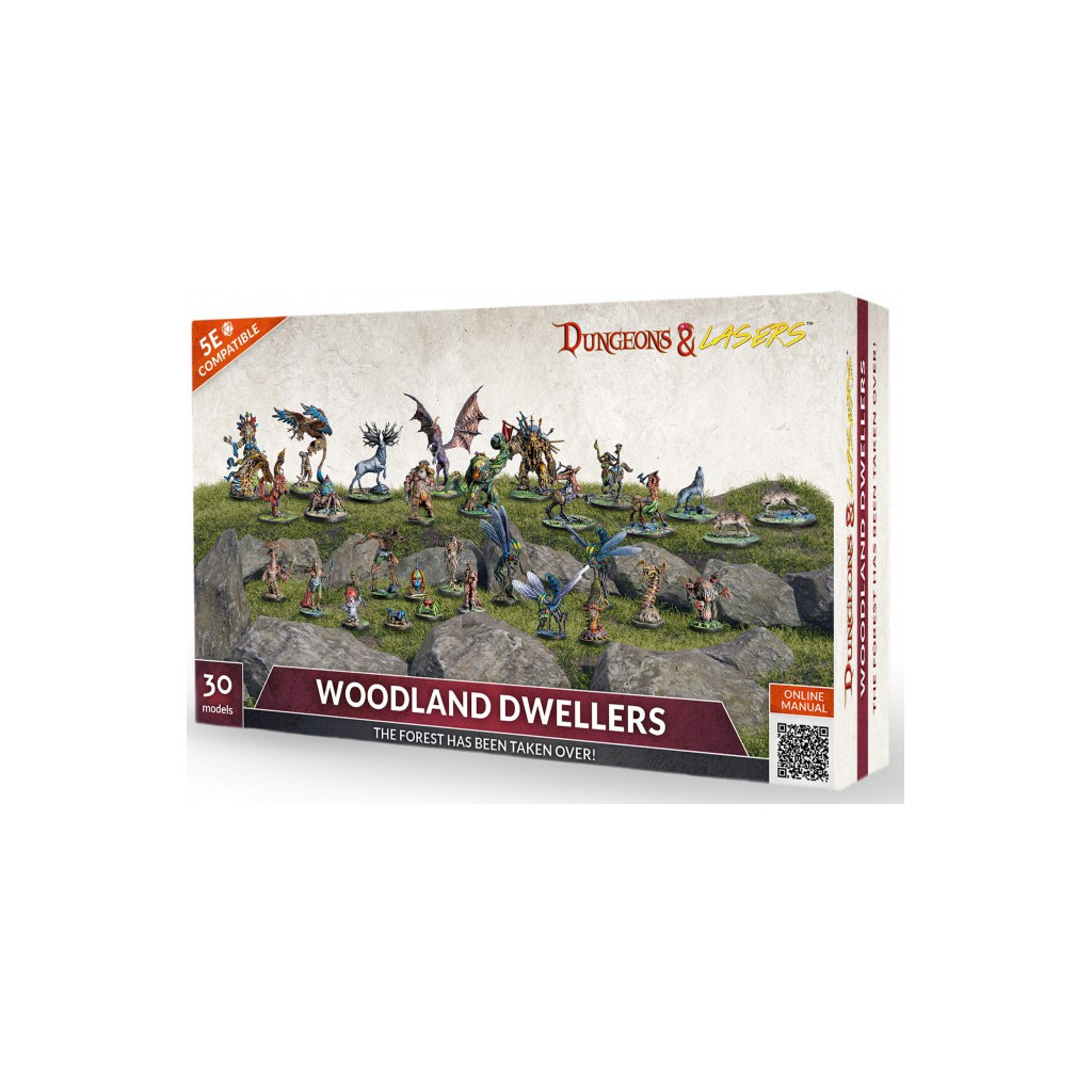 Dungeons & Lasers - Figurines - Woodland Dwellers