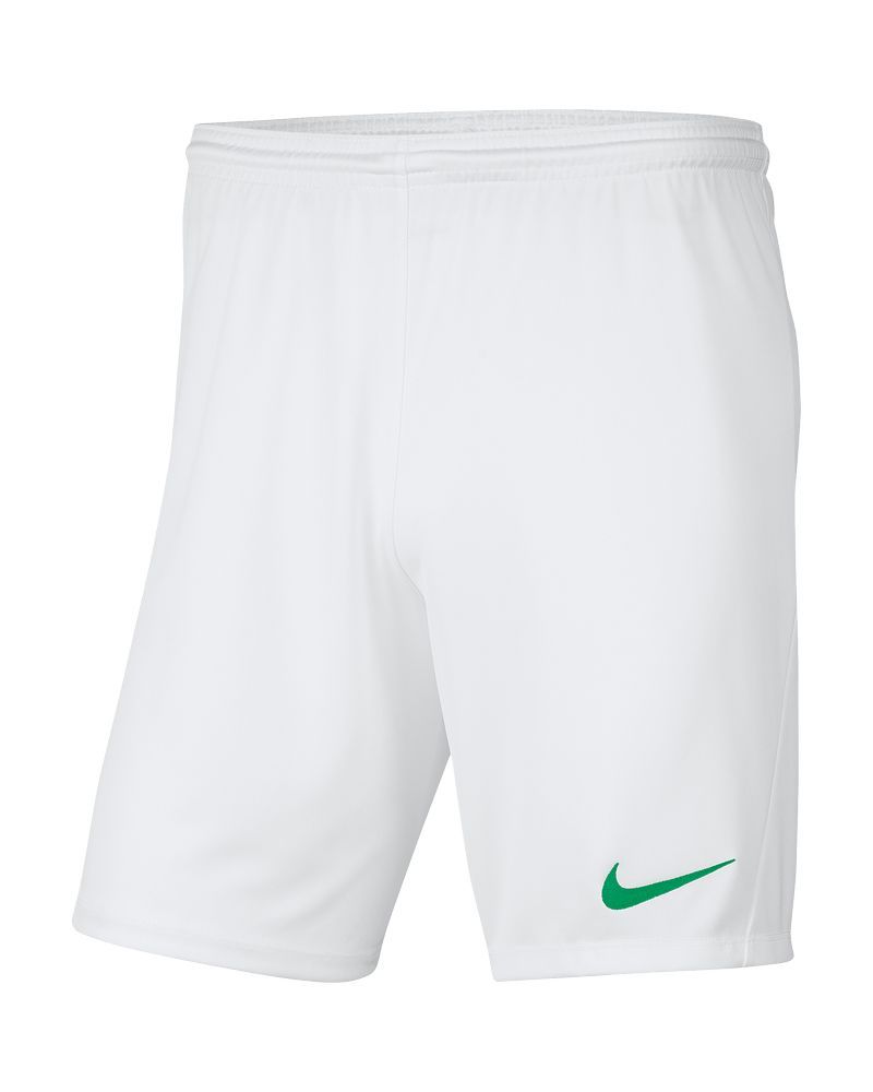 Short Nike Park III Blanc & Vert pour enfant