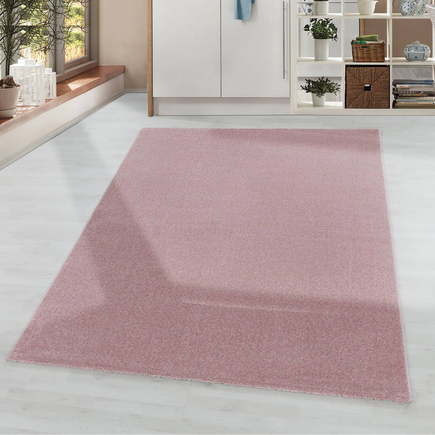 Stilvoller Designer Teppich, Modernes Design, Einfarbig, Leicht zu Pflegen