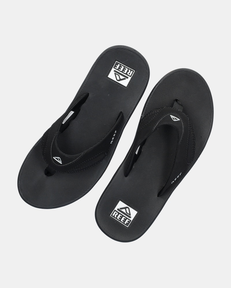 Reef Fanning Man Slippers  - zwart