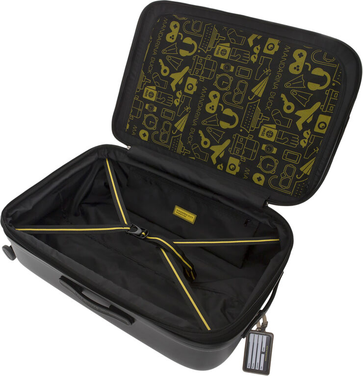 Mandarina Duck LOGODUCK   TROLLEY MEDIUM EXP / BLACK Black