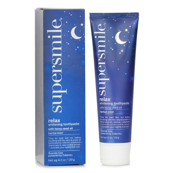 Supersmile Relax Whitening Toothpaste With Hemp Seed Oil 4.2oz/119g
