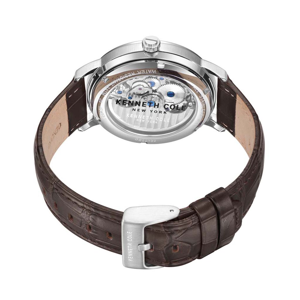 Montre Kenneth Cole Automatic Argenté