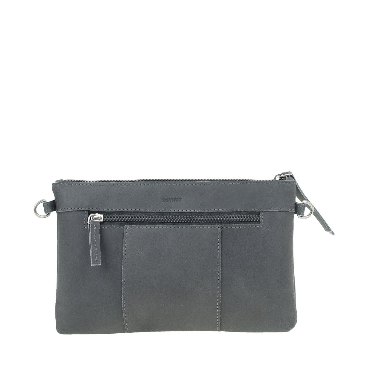 DSTRCT Riverside Crossbody Wallet Bag Grey