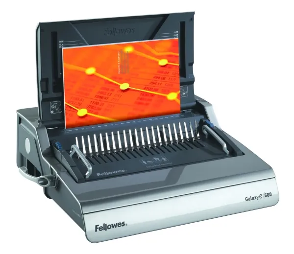 Spiralindbindingsmaskine Fellowes Galaxy-E 500 - elektrisk indbinding