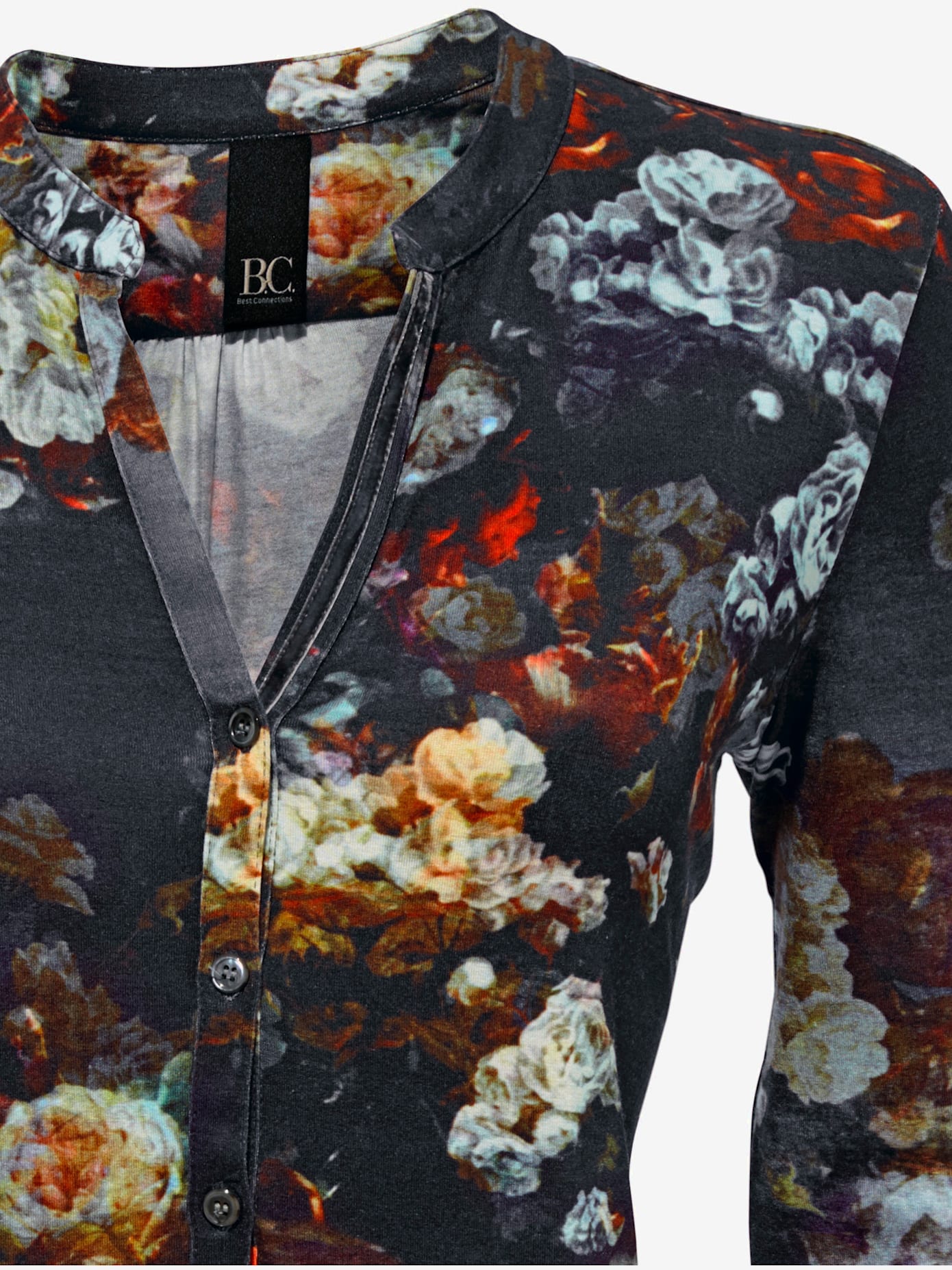 Chemisier léger imprimé floral tendance