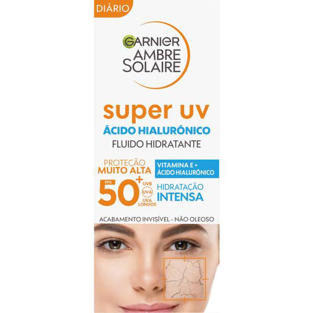 AMBRE SOLAIRE Fluído Hidratante Diário Super UV SPF50+ - 40ml