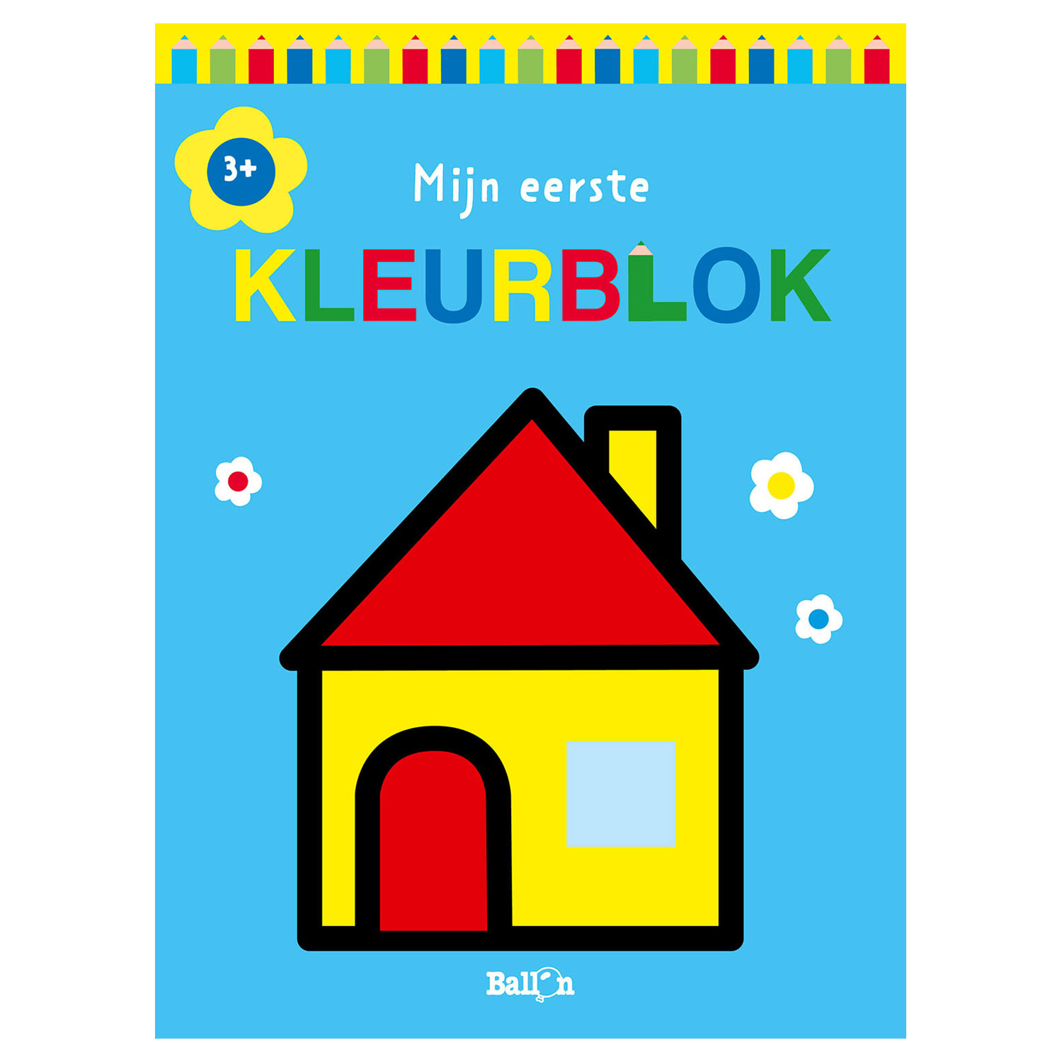 Mijn eerste kleurblok 3+ (huis)