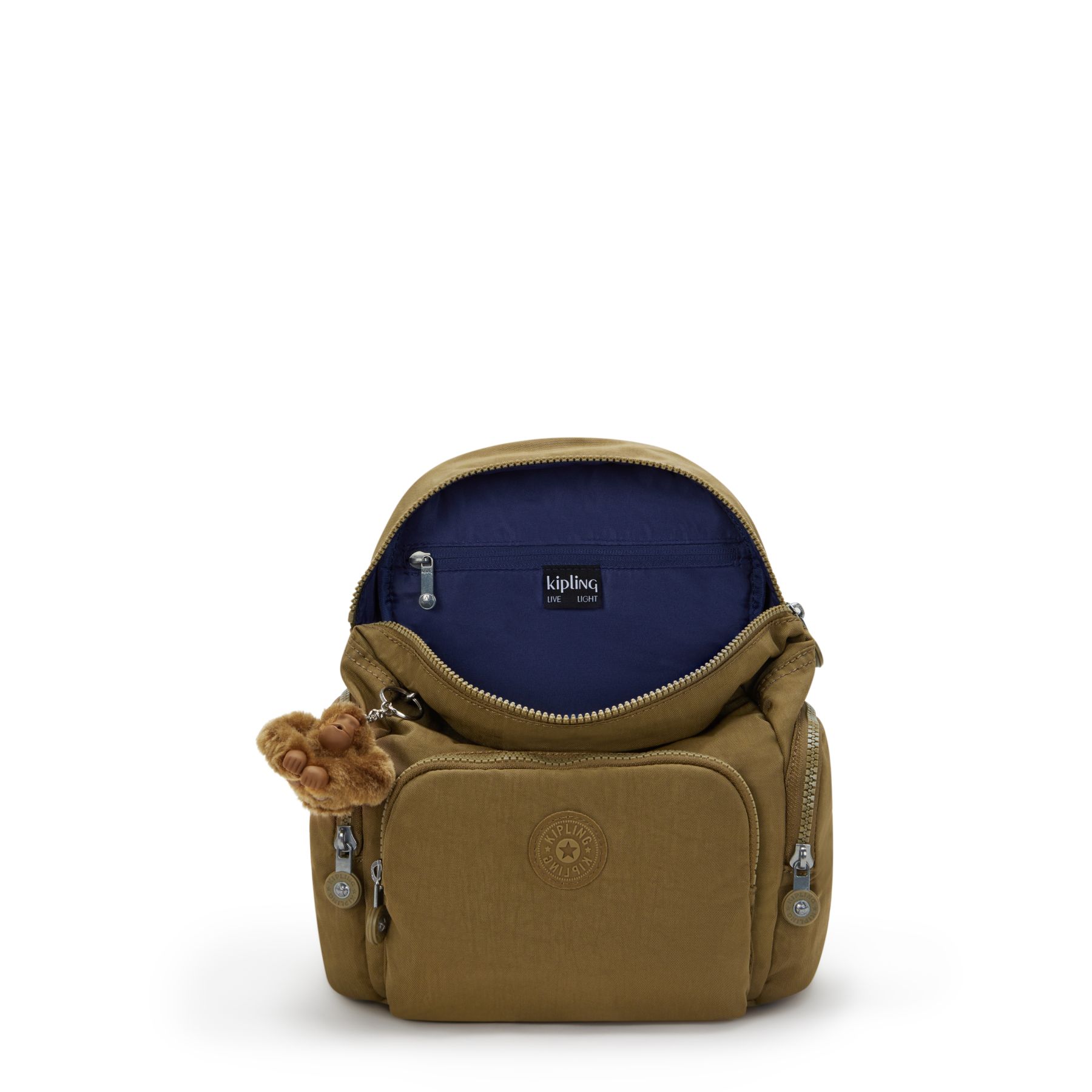 CITY ZIP MINI Mini sac à dos avec bretelles ajustables - Dry Laurel