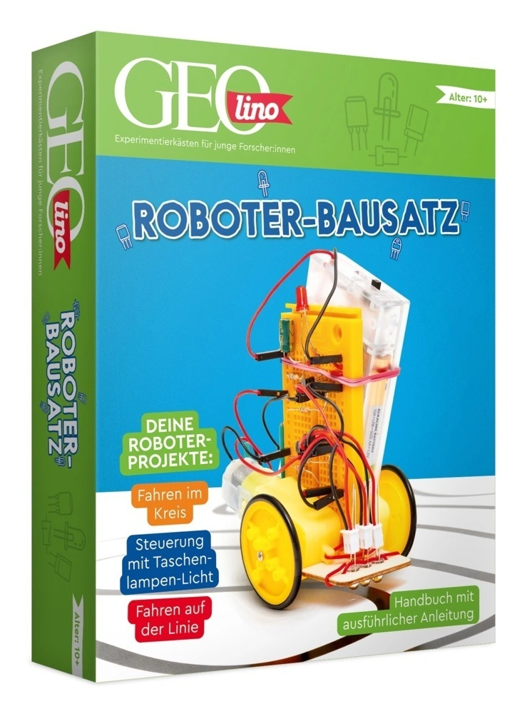 Experimentierset GEOLINO ROBOTER-BAUSATZ in gelb