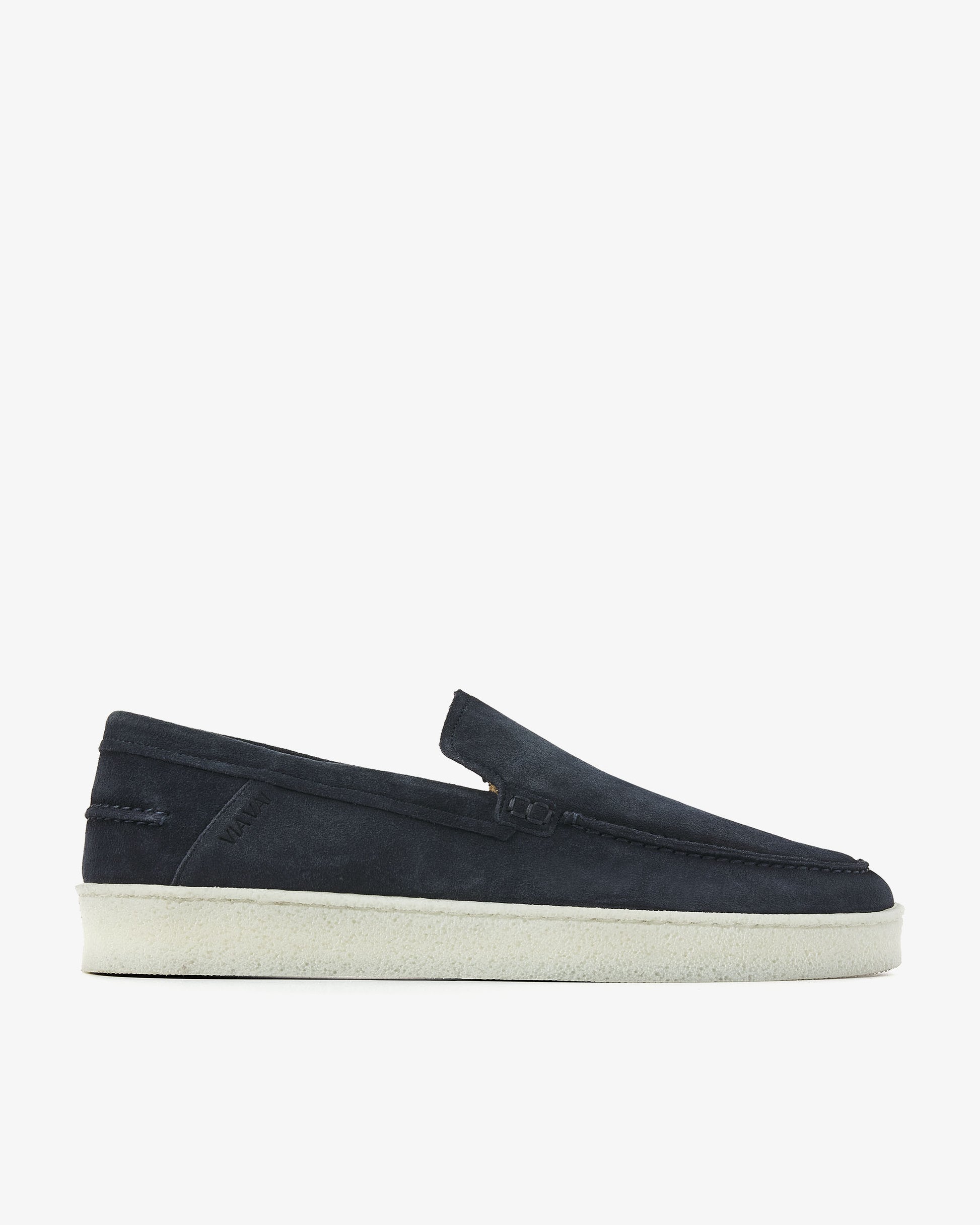 VIA VAI blauwe heren loafers Zane Tyler