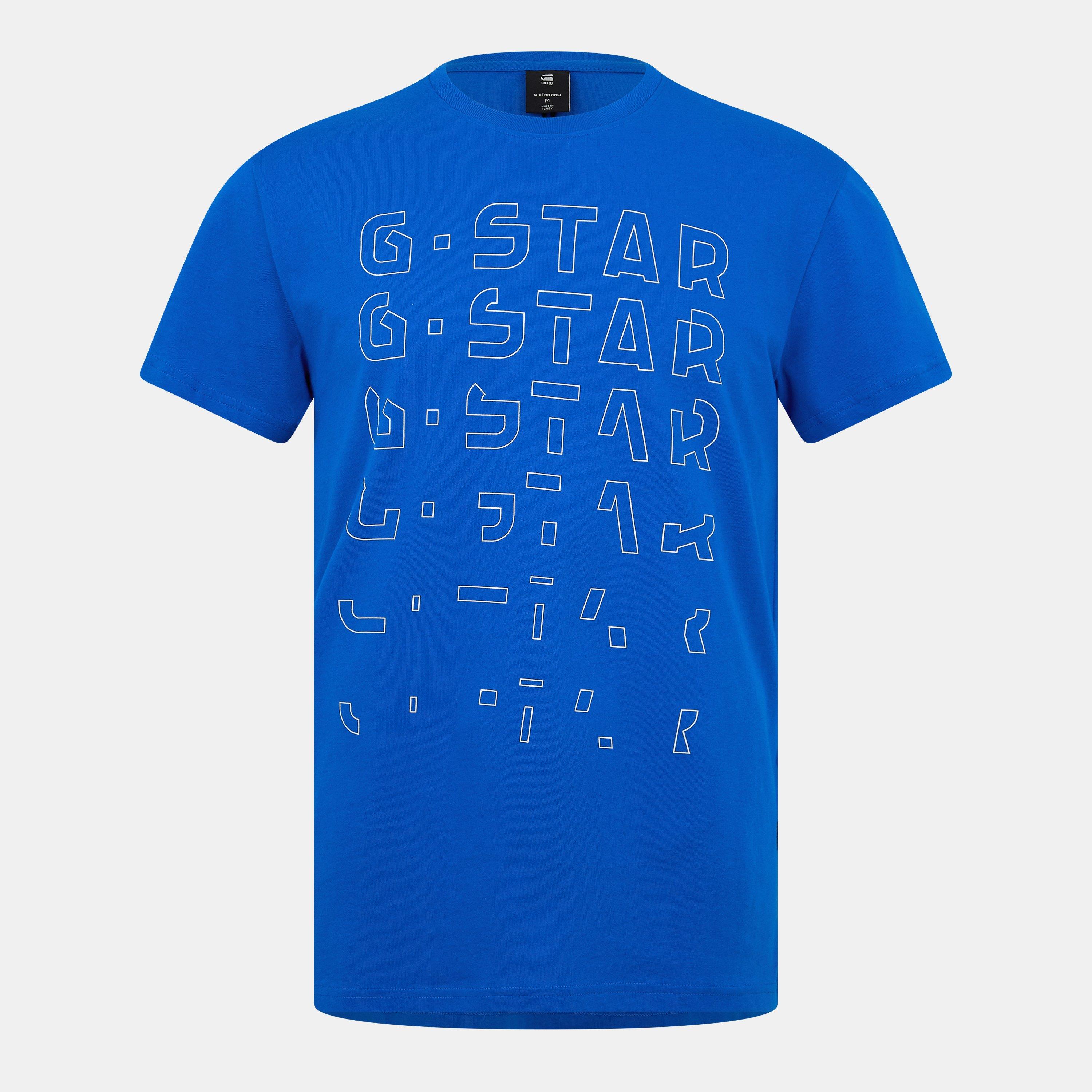 G Star Gradient Graphic T Shirt