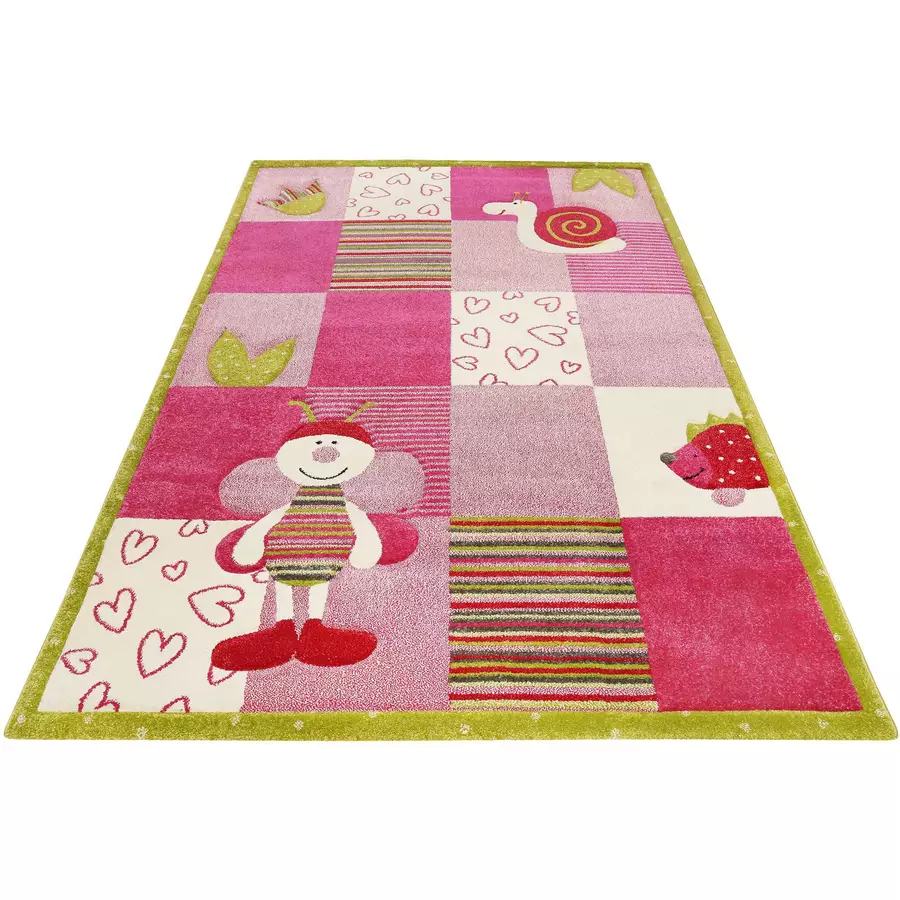 Esprit Kinderteppich Bee 2.0 rosa