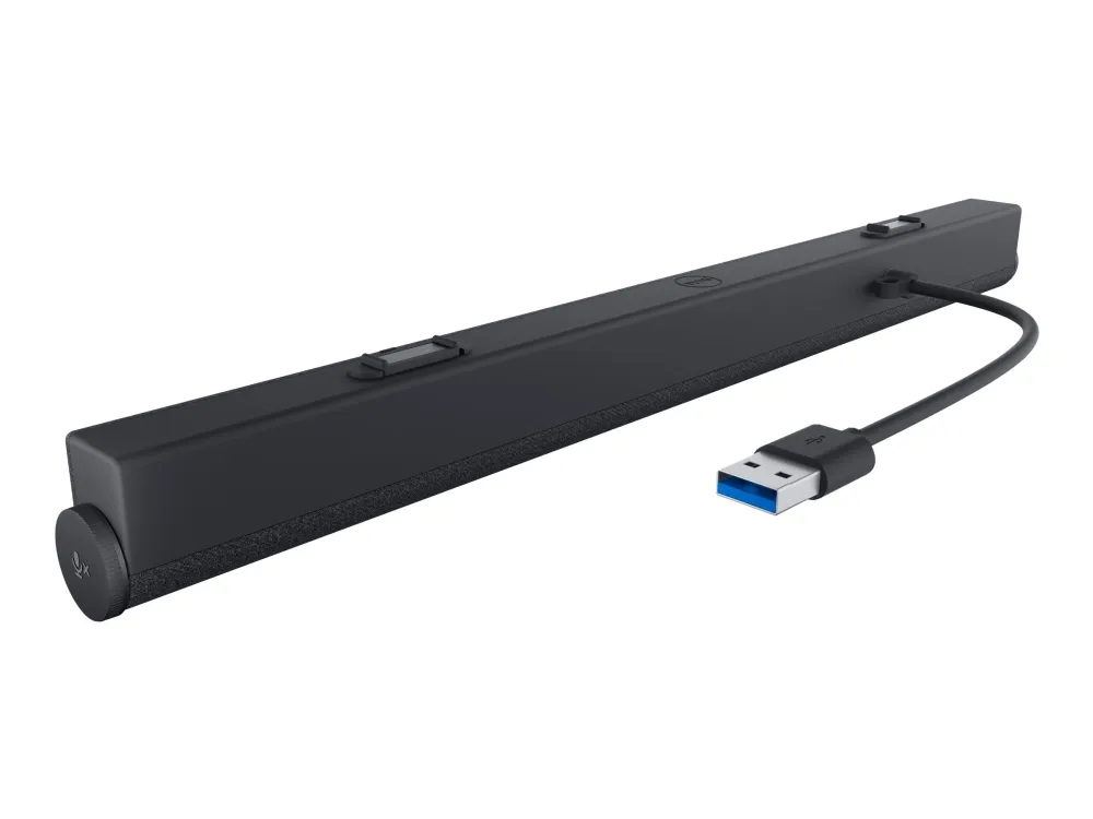 Dell Slim Conferencing Soundbar SB522A - Lydbar - til skærm - 4.5 Watt - for Dell P2225, P2422, P2425, P2723, P2725, P3223, P3424; UltraSharp U2424, U2723, U2724