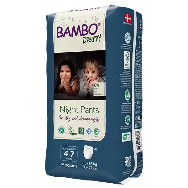 Bambo Dreamy Culottes de nuit 15-35 kg unisex