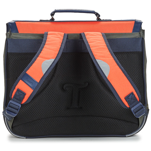 Tann's - ANATOLE CARTABLE 38 CM - Kaki / Rouge