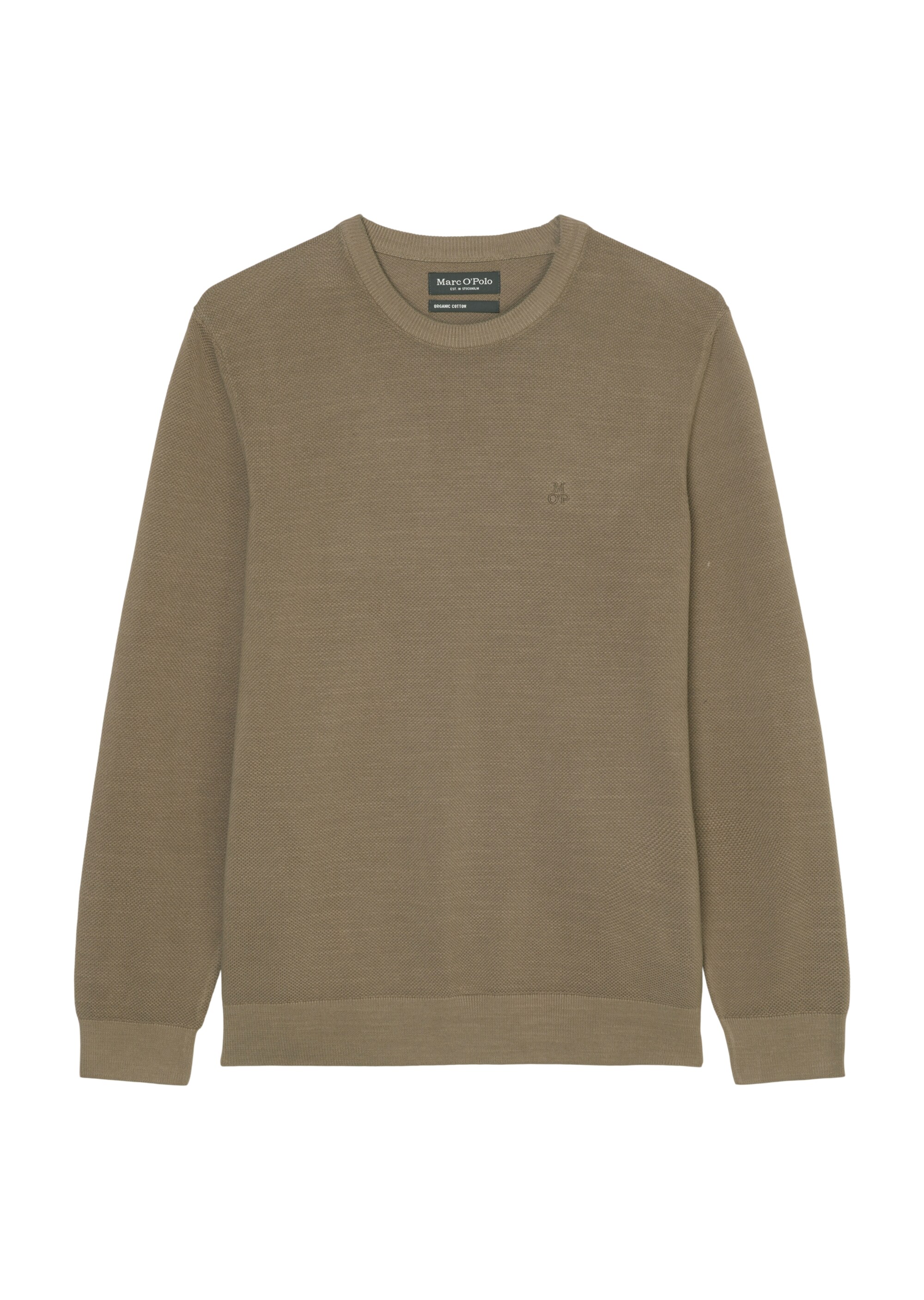 Pullover regular mit feiner Piqué-Struktur