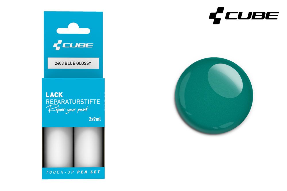 Cube Lackreparaturstift Set BLUE glossy kaufen | Bike-Discount