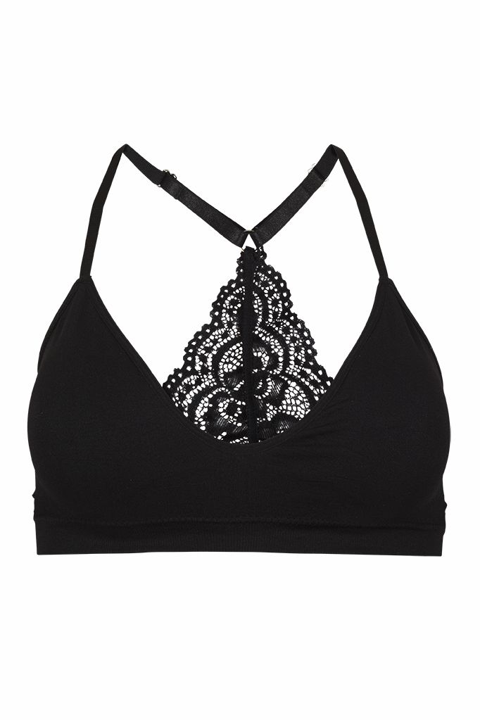 Seamless topp med blonde og padding