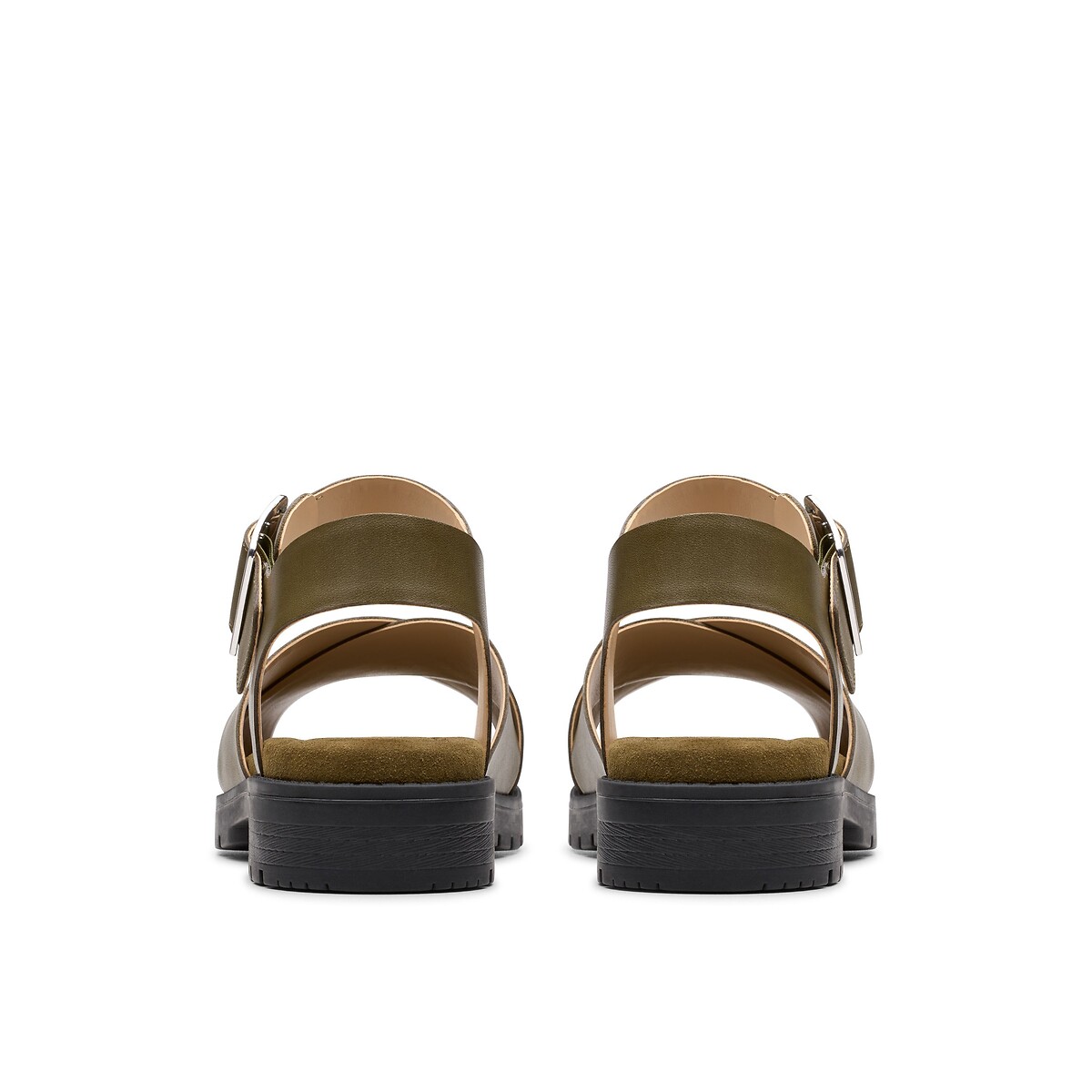CLARKS<br>Sandálias de couro Orinocco Cross