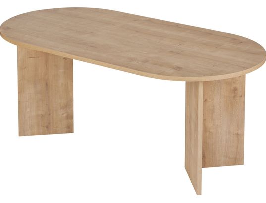 CONCEPT1 - Table Sablin chene saphir 180 x 90 x h75