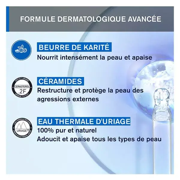 Uriage Xémose Syndet Gel de Limpeza Suave para Pele Seca e Atópica 500ml