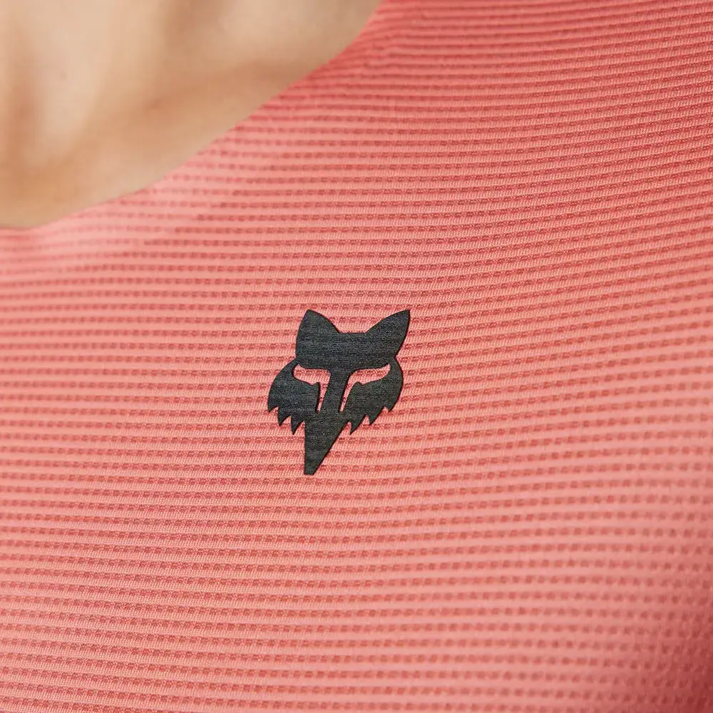 Fox Flexair Ascent MTB Fietsshirt Korte Mouwen Roze Dames