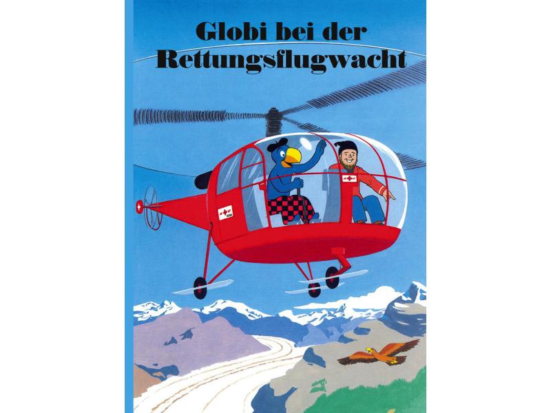 Globi Verlag Bilderbuch Globi bei der Rettungsflugwacht Kinderbuch