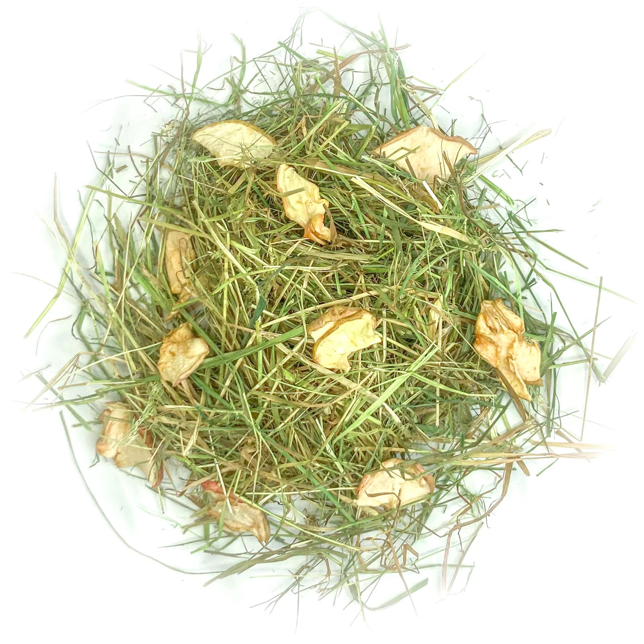 Foin aromatisé à la pomme pour lapins et rongeurs