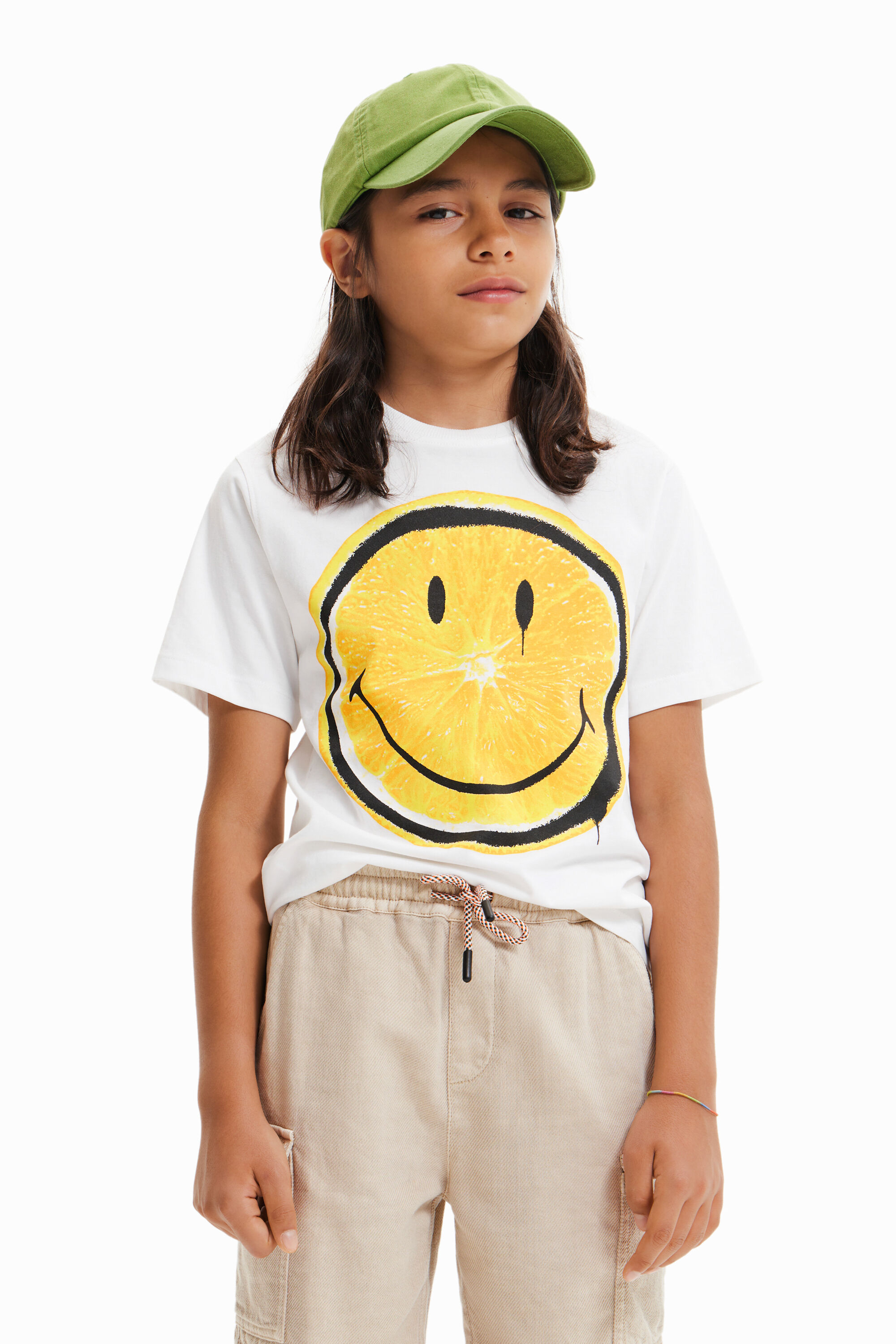 T-shirt manches courtes Smiley