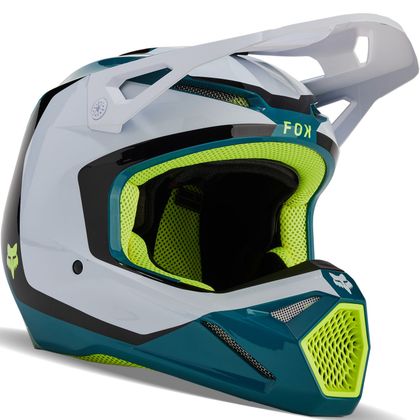 Casque cross Fox V1 - NITRO 2024 - Bleu