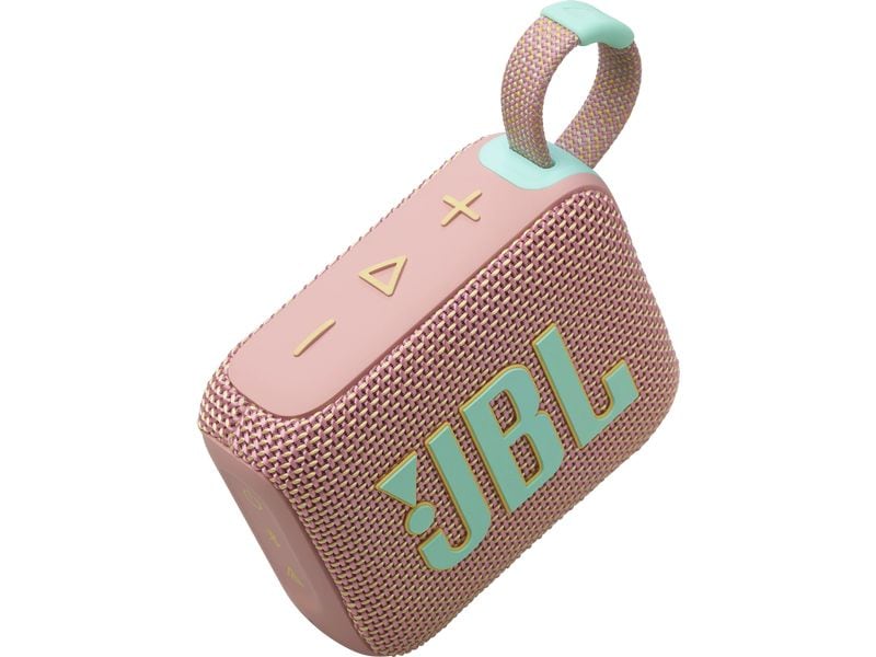 JBL Go 4 Pink Ultra-kompakter Bluetooth-Lautsprecher
