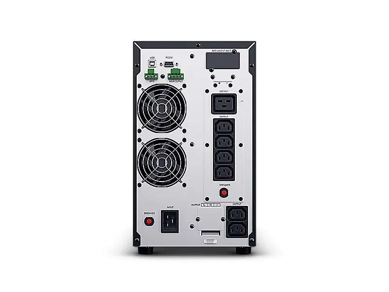 CyberPower Online S Series OLS3000EA - UPS - AC 230 V - 2700 Watt - 3000 VA - 9 At - RS-232, USB - output-stikforbindelser: 8 - aktiv PFC - sort