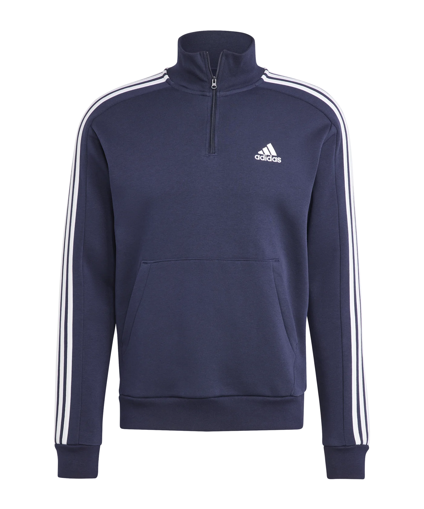 adidas Essentials Fleece HalfZip Sweatshirt Blau