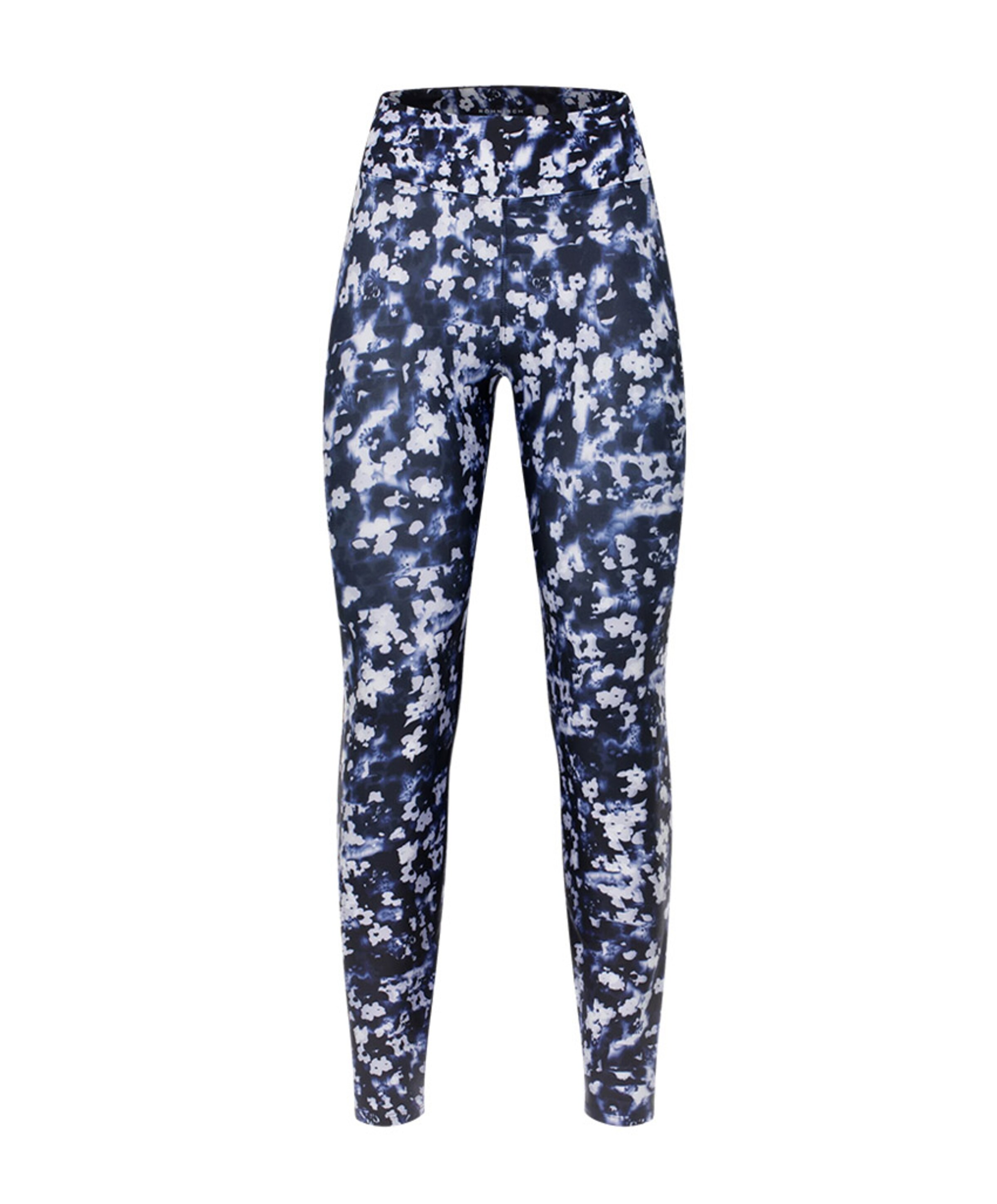 Röhnisch Printed High Waist tights dames tights blauw