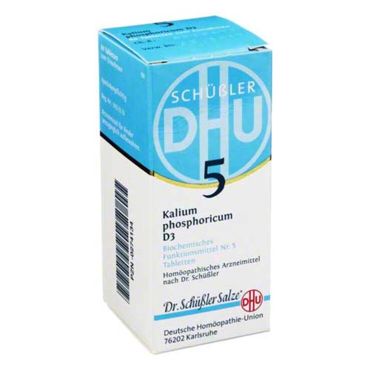 DHU Schüßler-Salz Nr. 5 Kalium phosphoricum D3 Tabletten, 80 St