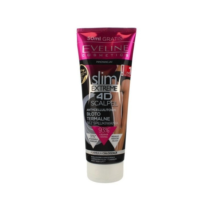Eveline 4D Slim Extreme Scalpel Anti-Cellulite Thermalschlamm 250 ml