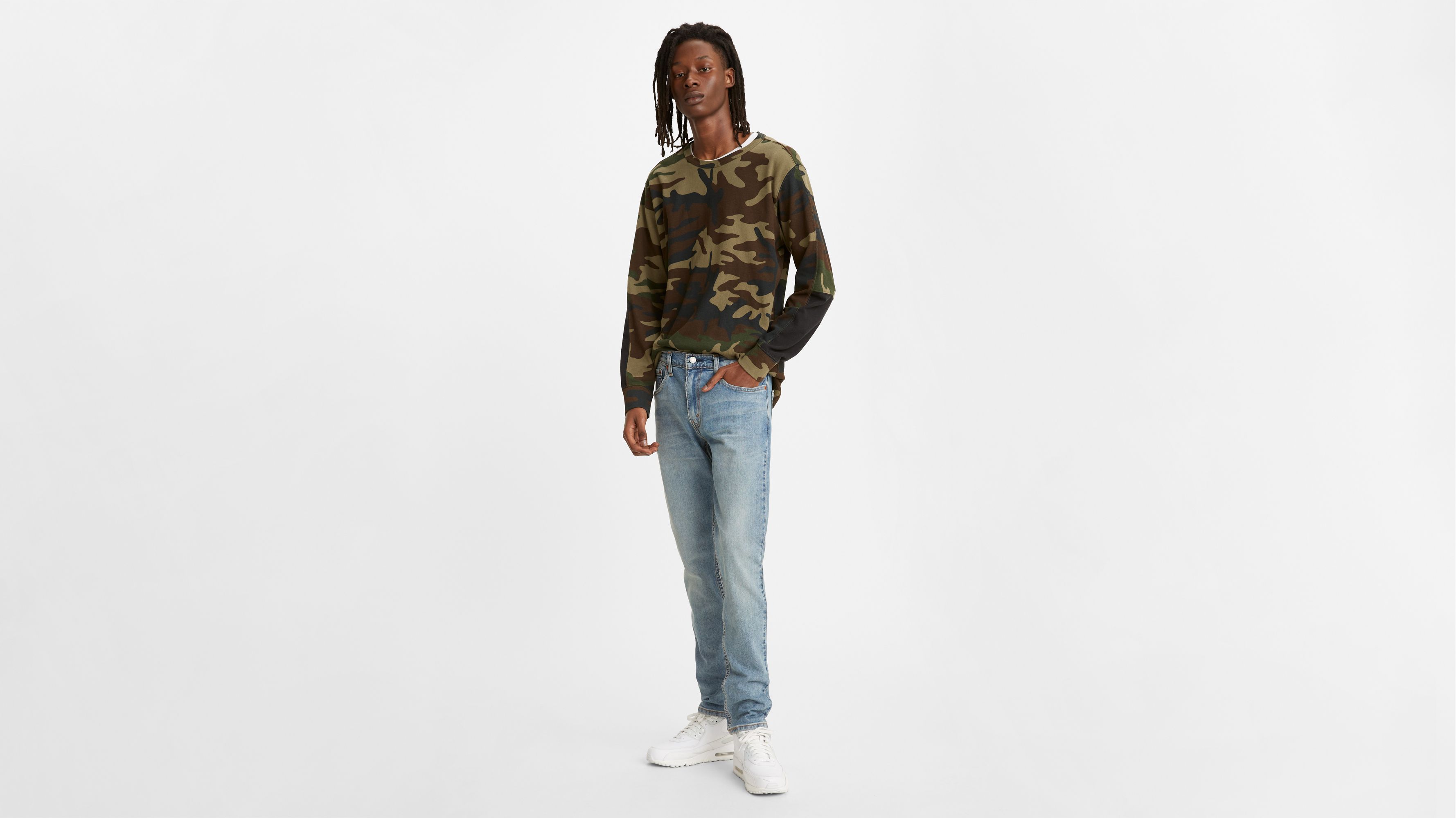 Jean 512™ slim fuselé - Worn To Ride Adv - Bleu