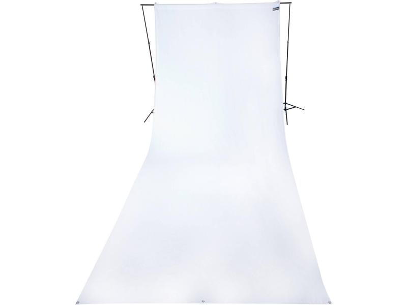 Westcott Hintergrund 2.7 x 3 m Neutral Weiss Faltenresistenter weisser Hintergrund