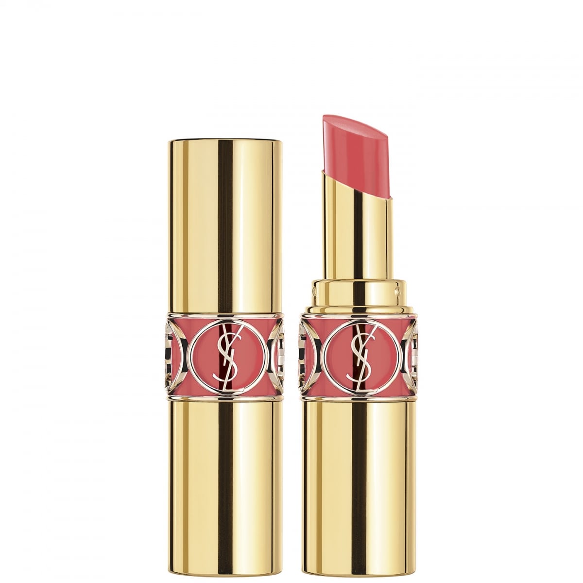 YVES SAINT LAURENT Rouge Volupté Shine Oil-In-Stick Rouge à Lèvres alliant Couleur, Soin et Brillance Longue Tenue
