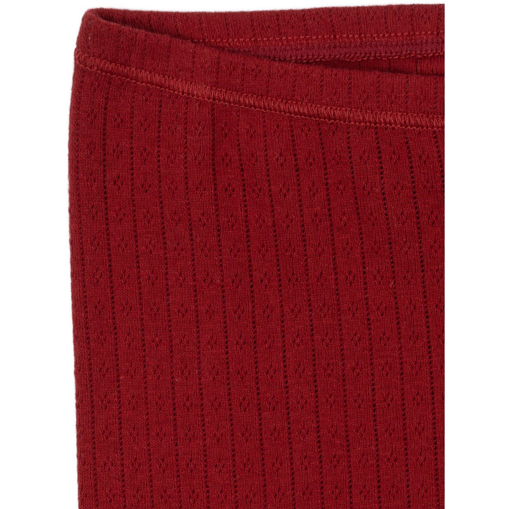 Køb Konges Sløjd Red Dahlia Minnie Bukser GOTS | Luksusbaby